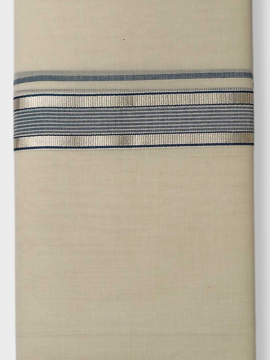Kerala Balaramapuram Pure Cotton Handloom Mundu/Dhoti