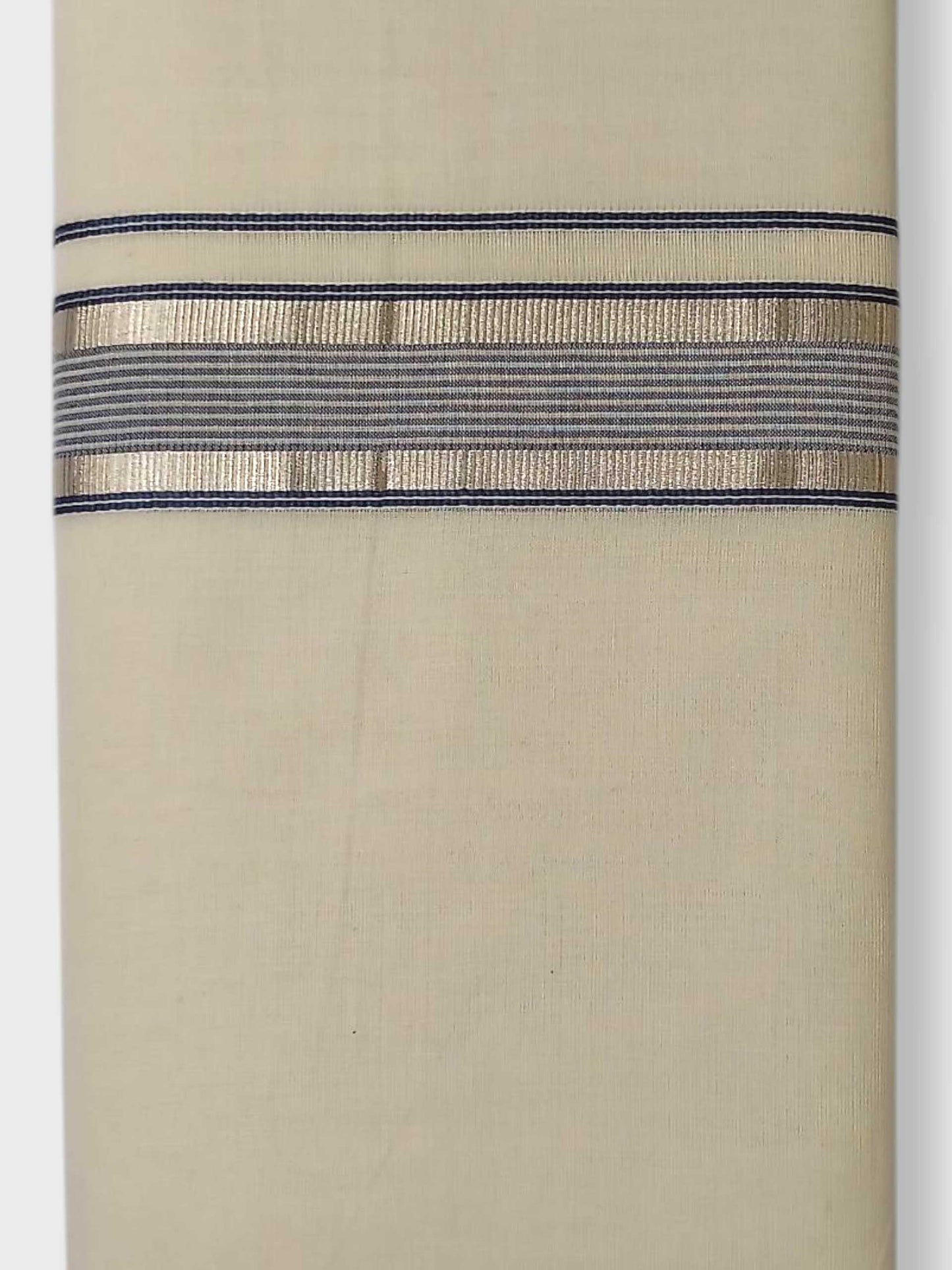 Kerala Balaramapuram Pure Cotton Handloom Mundu/Dhoti