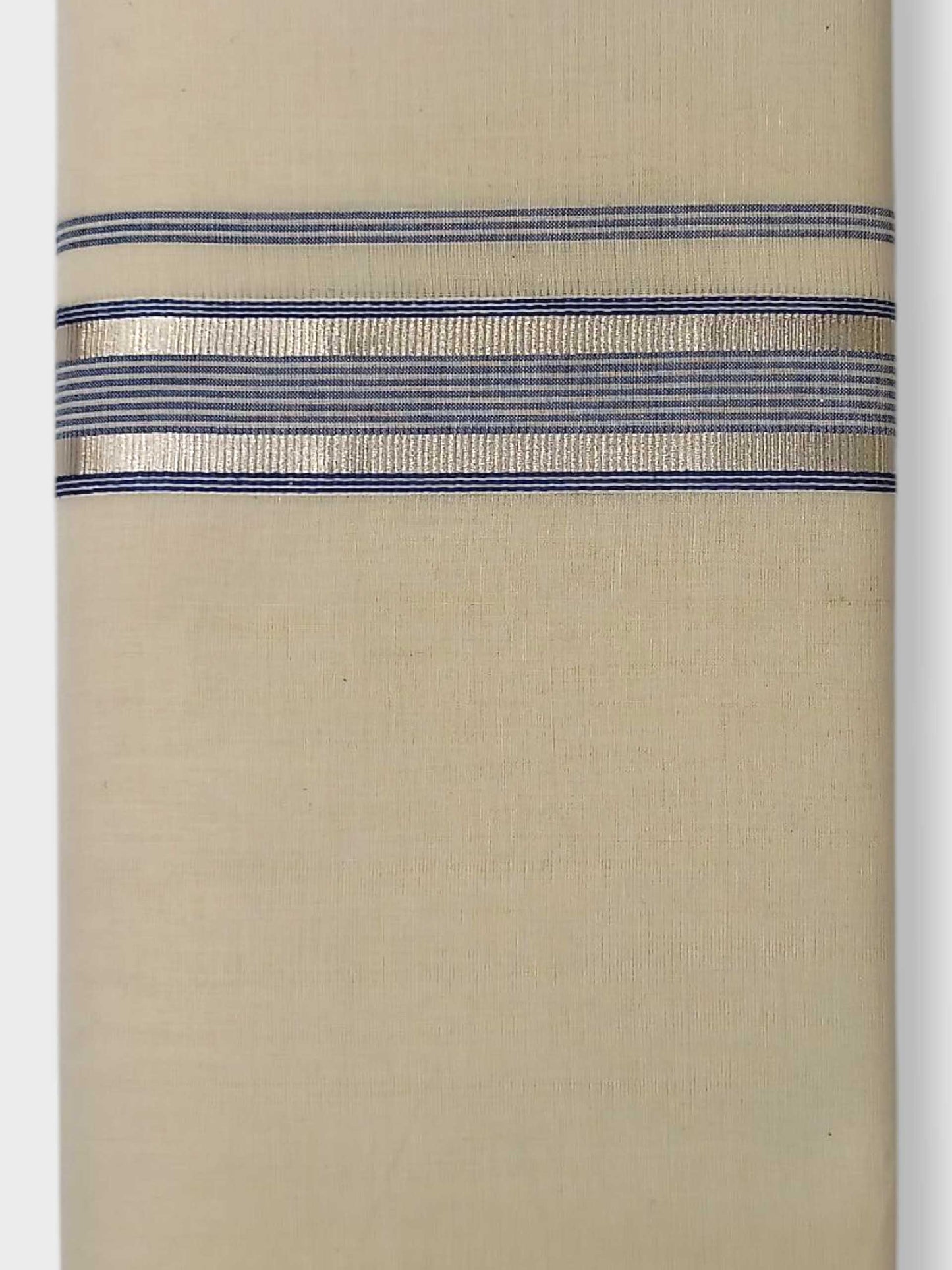 Kerala Balaramapuram Pure Cotton Handloom Mundu/Dhoti