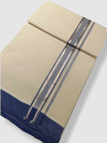 Kerala Balaramapuram Pure Cotton Handloom Mundu/Dhoti