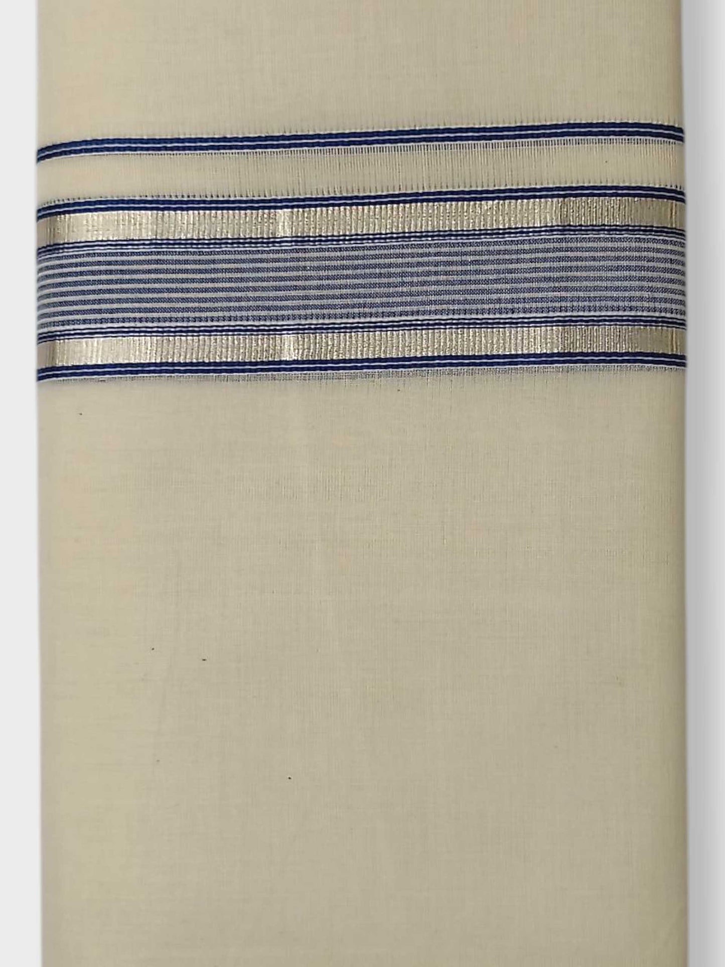 Kerala Balaramapuram Pure Cotton Handloom Mundu/Dhoti