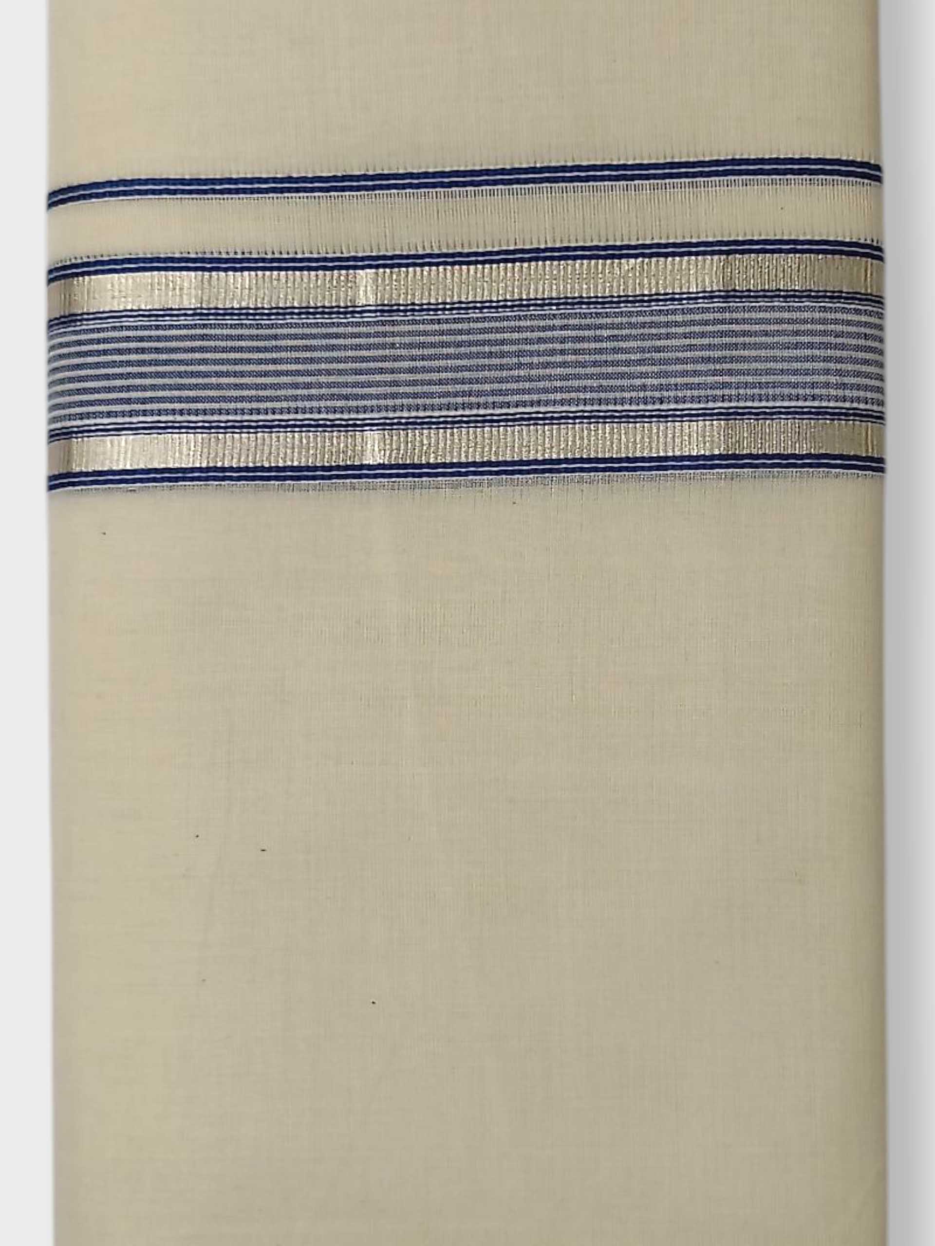 Kerala Balaramapuram Pure Cotton Handloom Mundu/Dhoti