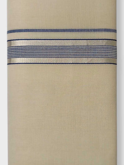 Kerala Balaramapuram Pure Cotton Handloom Mundu/Dhoti