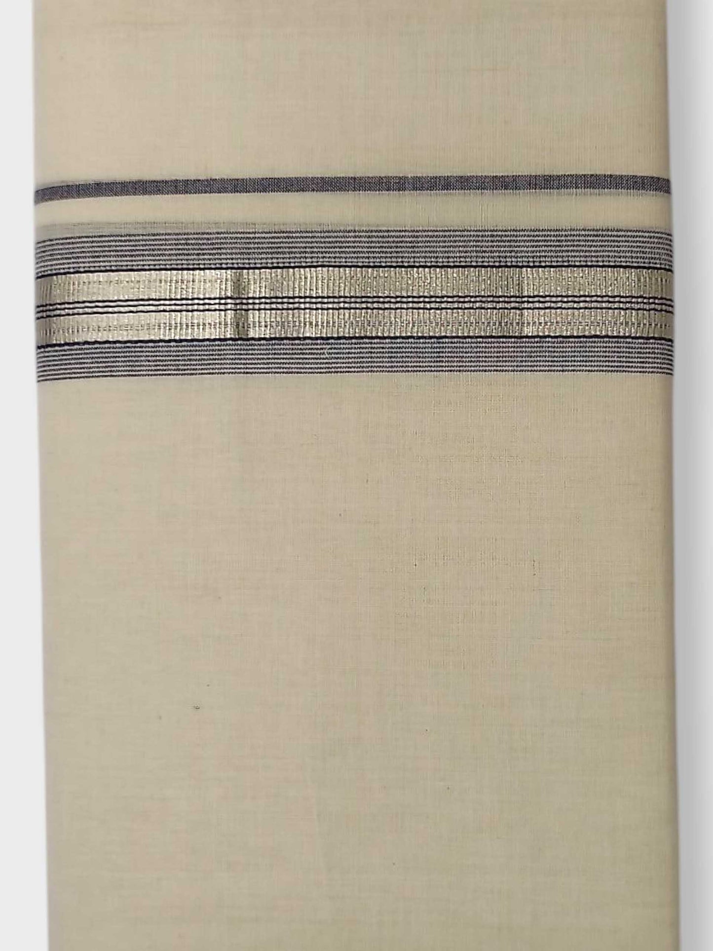 Kerala Balaramapuram Pure Cotton Handloom Mundu/Dhoti