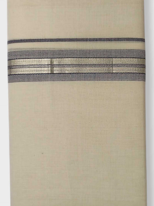 Kerala Balaramapuram Pure Cotton Handloom Mundu/Dhoti