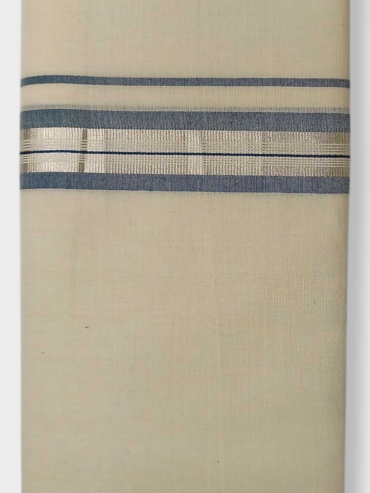 Kerala Balaramapuram Pure Cotton Handloom Mundu/Dhoti
