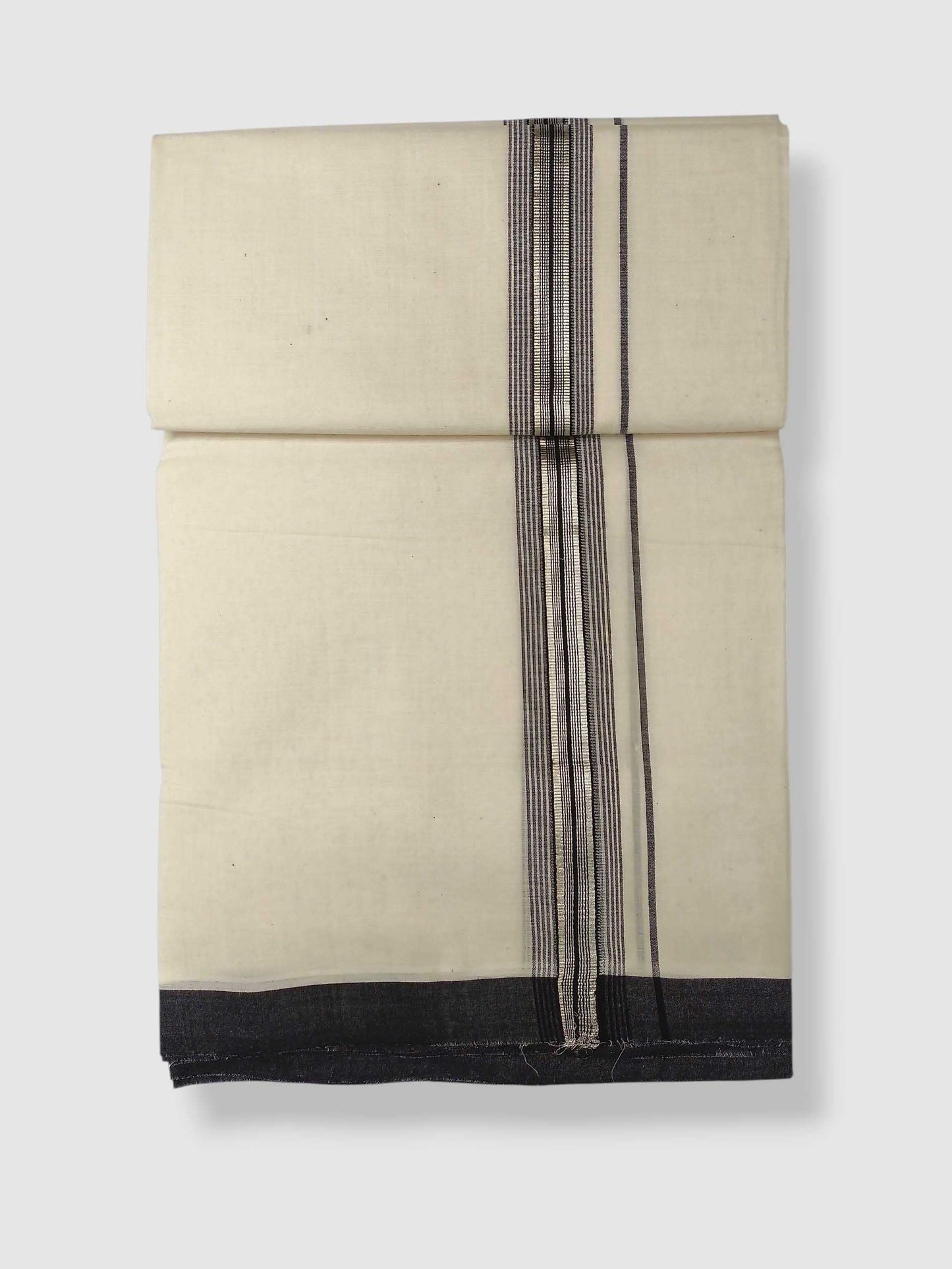 Kerala Balaramapuram Pure Cotton Handloom Mundu/Dhoti
