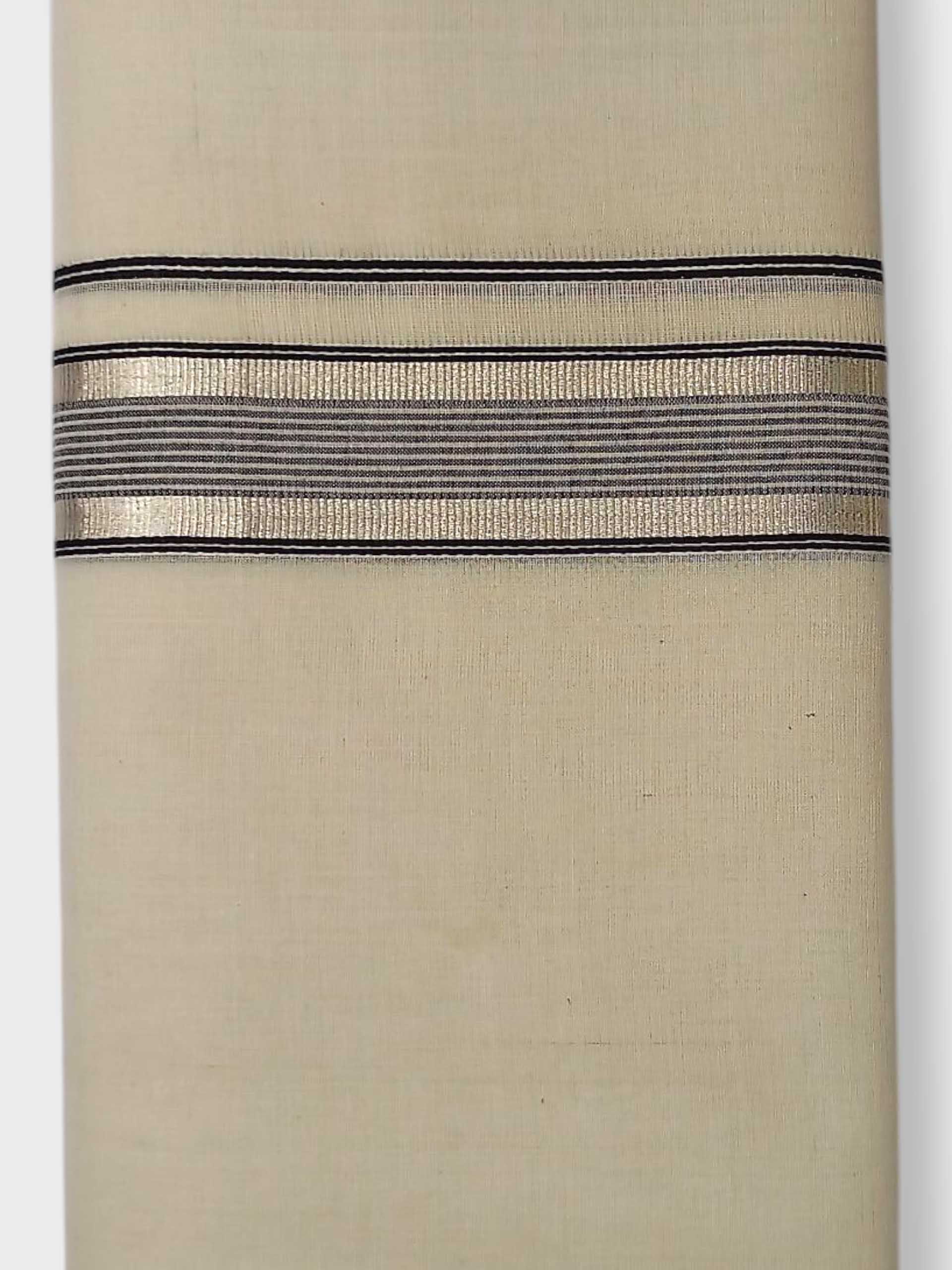 Kerala Balaramapuram Pure Cotton Handloom Mundu/Dhoti