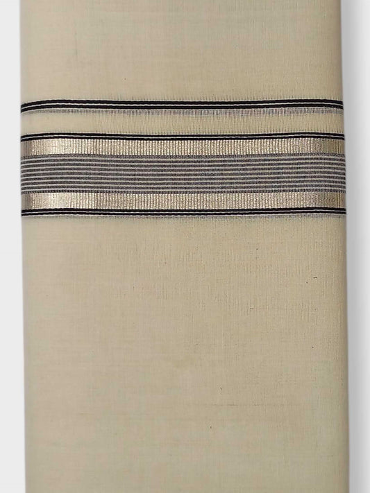 Kerala Balaramapuram Pure Cotton Handloom Mundu/Dhoti