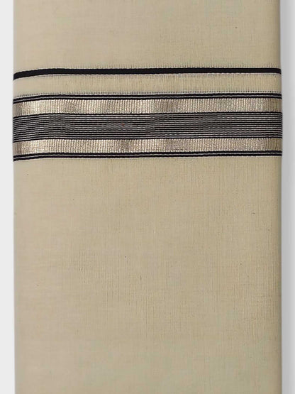 Kerala Balaramapuram Pure Cotton Handloom Mundu/Dhoti