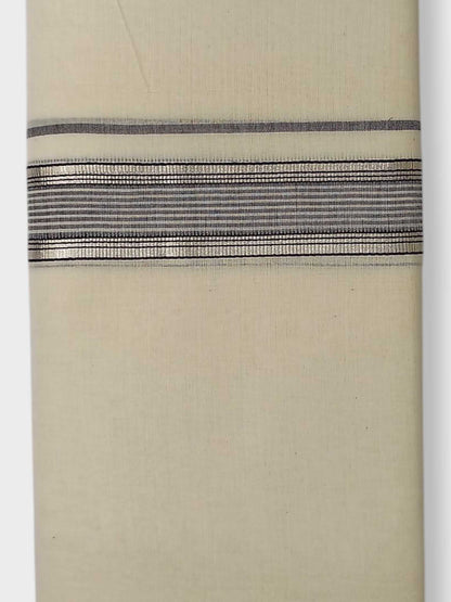Kerala Balaramapuram Pure Cotton Handloom Mundu/Dhoti
