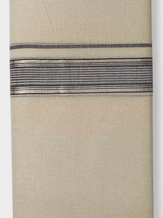 Kerala Balaramapuram Pure Cotton Handloom Mundu/Dhoti