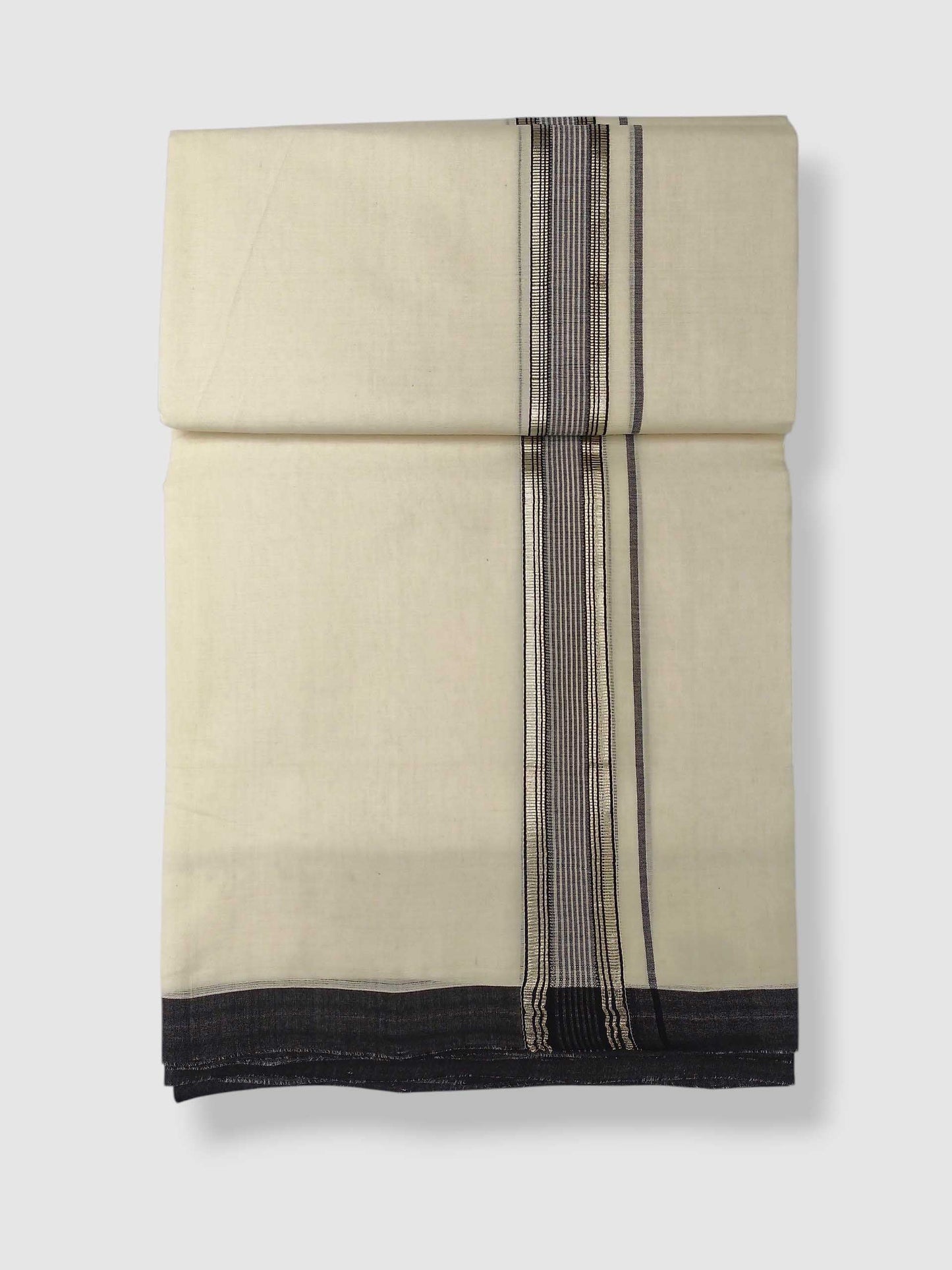 Kerala Balaramapuram Pure Cotton Handloom Mundu/Dhoti