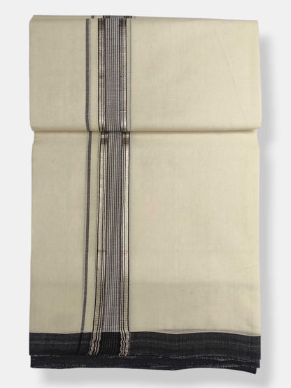 Kerala Balaramapuram Pure Cotton Handloom Mundu/Dhoti