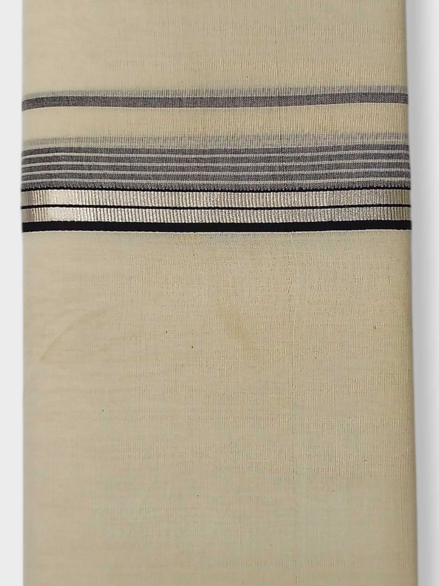 Kerala Balaramapuram Pure Cotton Handloom Mundu/Dhoti