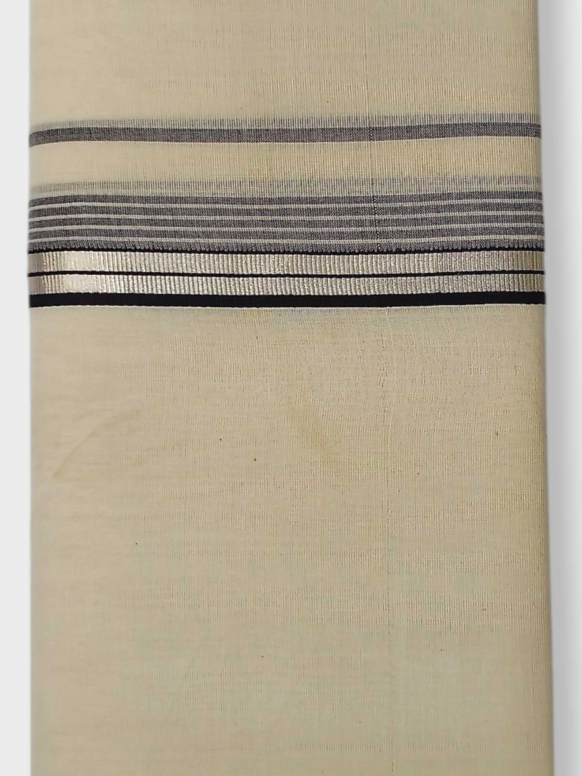 Kerala Balaramapuram Pure Cotton Handloom Mundu/Dhoti