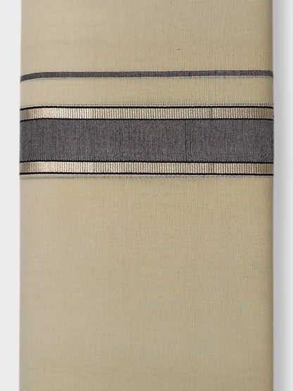 Kerala Balaramapuram Pure Cotton Handloom Mundu/Dhoti