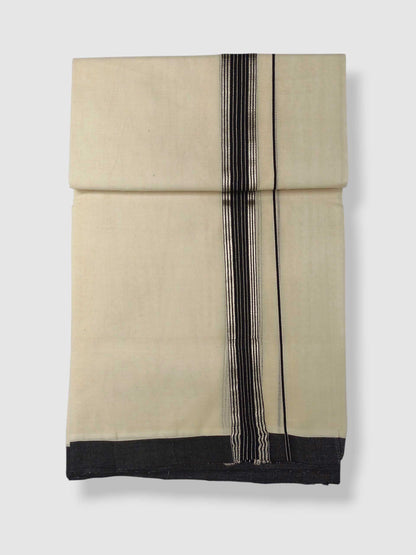 Kerala Balaramapuram Pure Cotton Handloom Mundu/Dhoti