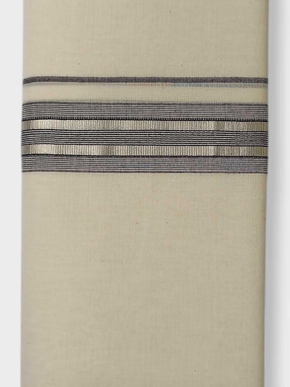 Kerala Balaramapuram Pure Cotton Handloom Mundu/Dhoti