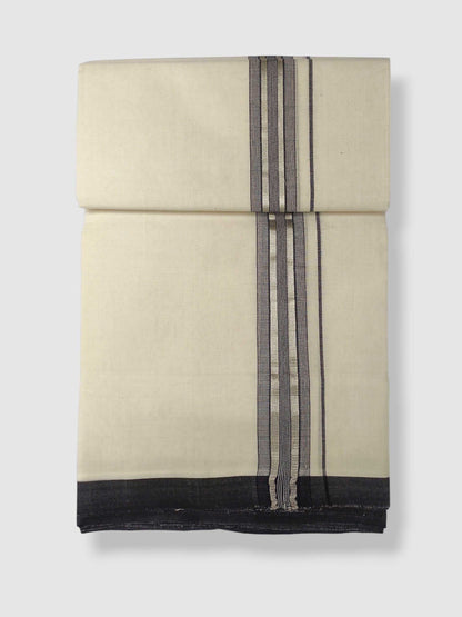 Kerala Balaramapuram Pure Cotton Handloom Mundu/Dhoti