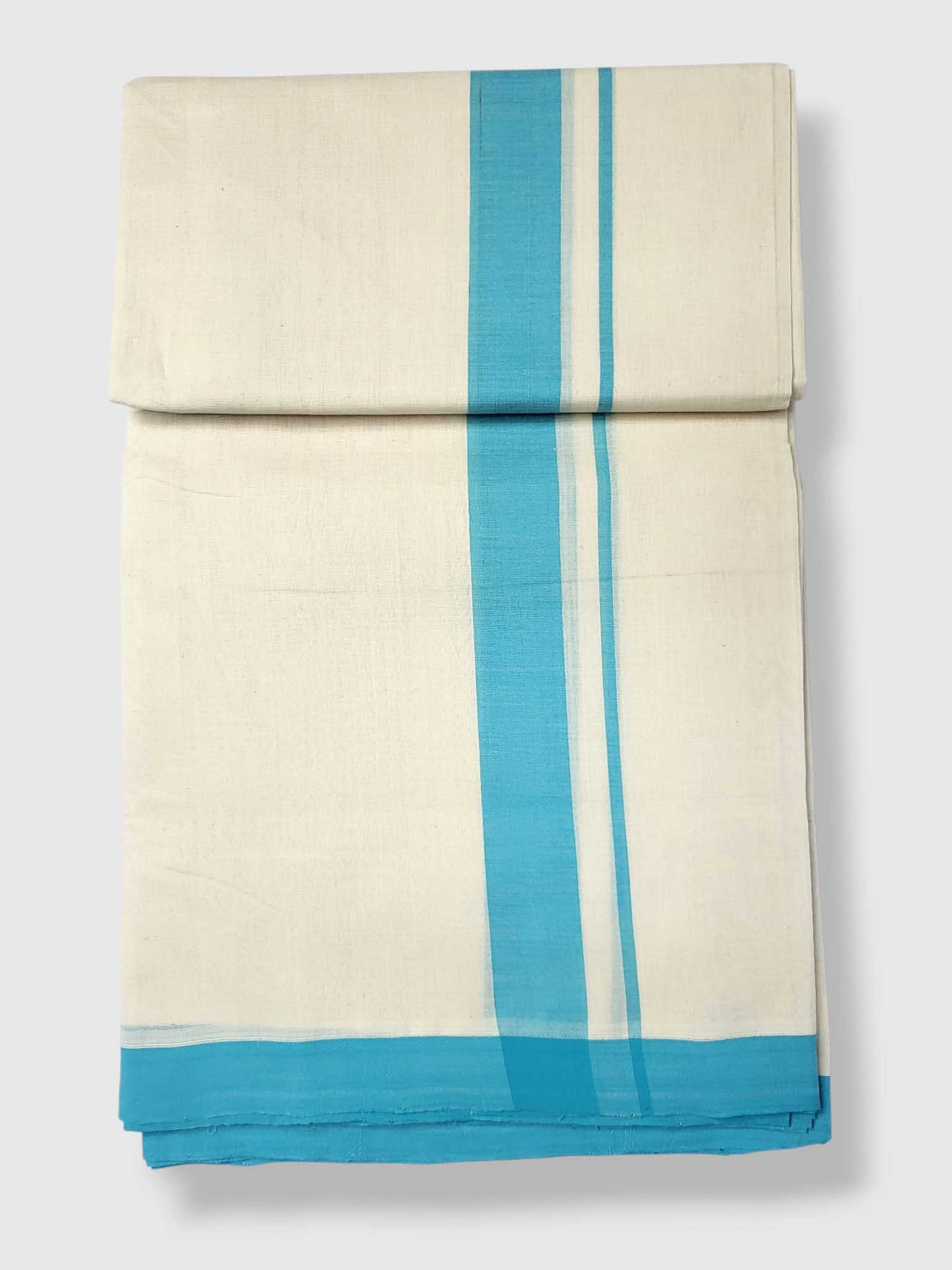 Kerala Balaramapuram Pure Cotton Handloom Mundu/Dhoti