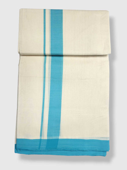 Kerala Balaramapuram Pure Cotton Handloom Mundu/Dhoti