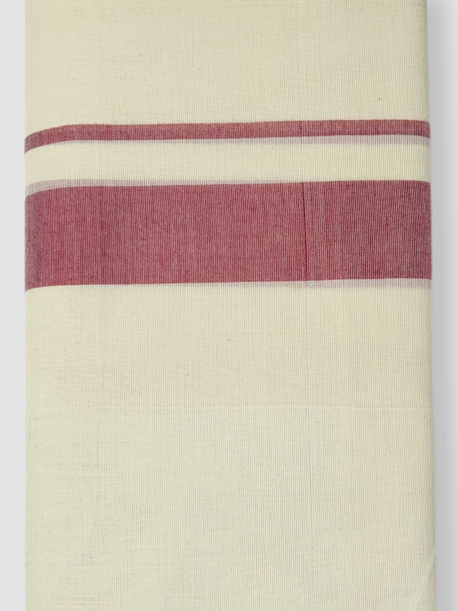 Kerala Balaramapuram Pure Cotton Handloom Mundu/Dhoti