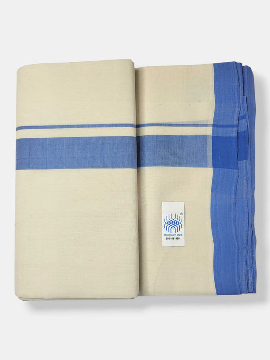 Kerala Balaramapuram Pure Cotton Handloom Mundu/Dhoti