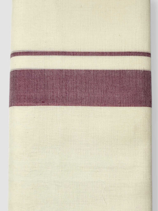 Kerala Balaramapuram Pure Cotton Handloom Mundu/Dhoti