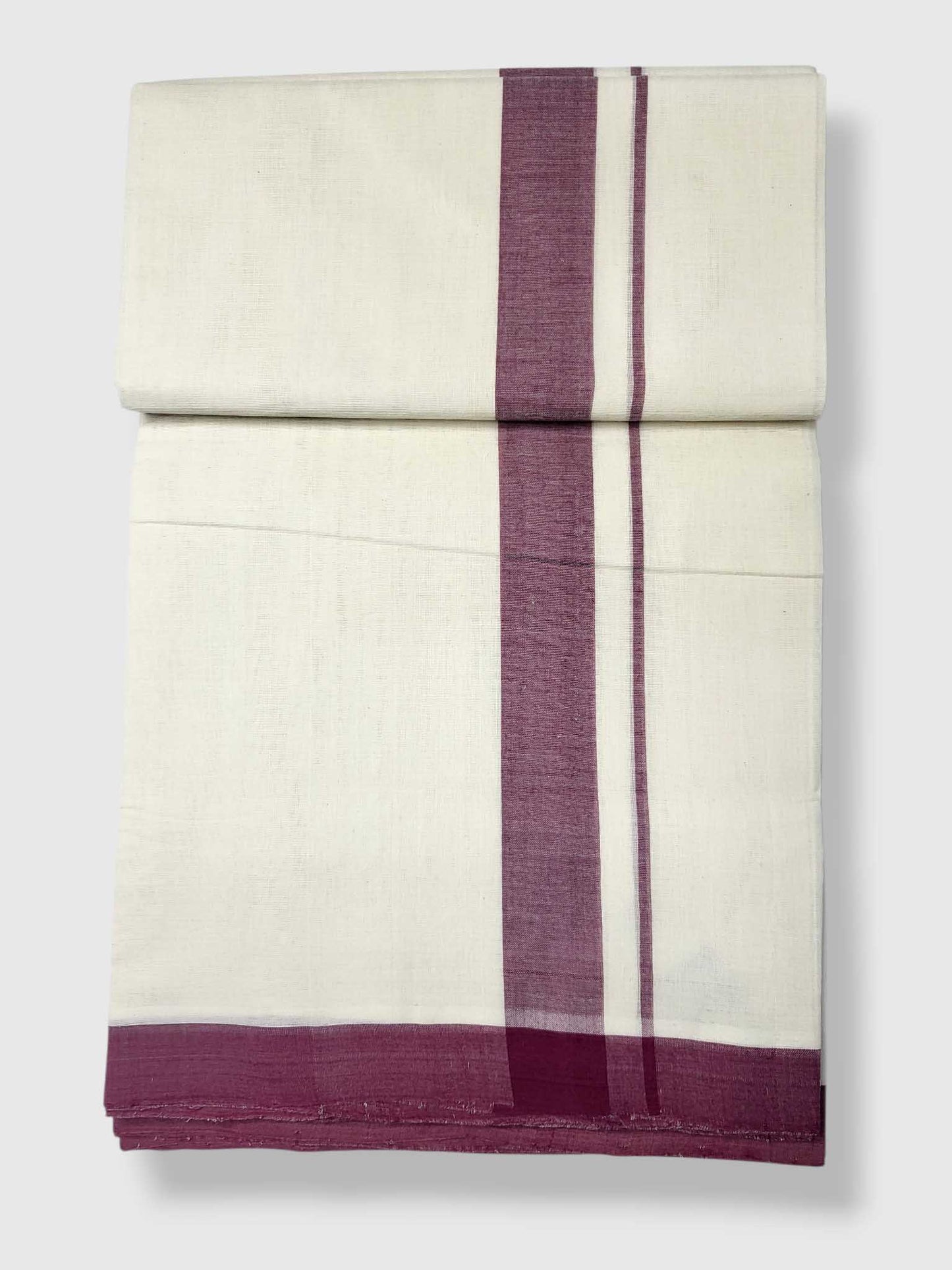 Kerala Balaramapuram Pure Cotton Handloom Mundu/Dhoti