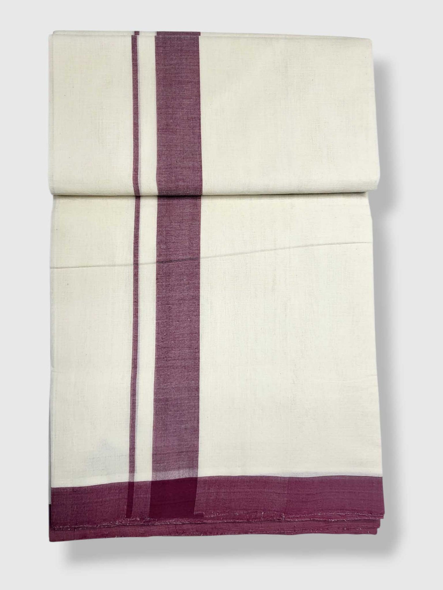 Kerala Balaramapuram Pure Cotton Handloom Mundu/Dhoti