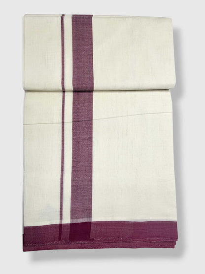 Kerala Balaramapuram Pure Cotton Handloom Mundu/Dhoti