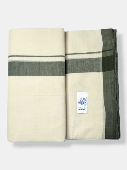 Kerala Balaramapuram Pure Cotton Handloom Mundu/Dhoti