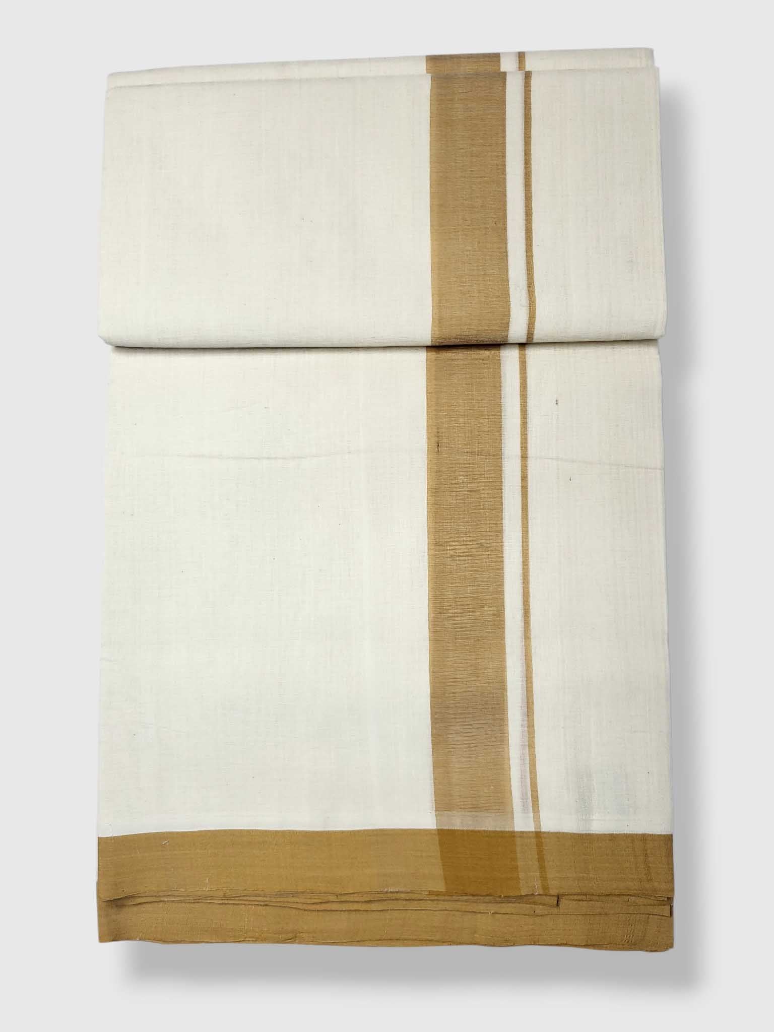 Kerala Balaramapuram Pure Cotton Handloom Mundu/Dhoti