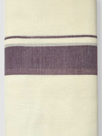 Kerala Balaramapuram Pure Cotton Handloom Mundu/Dhoti