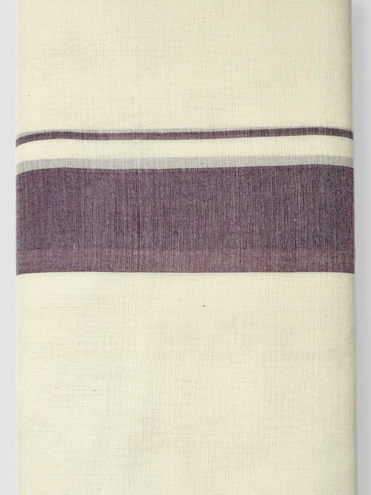 Kerala Balaramapuram Pure Cotton Handloom Mundu/Dhoti