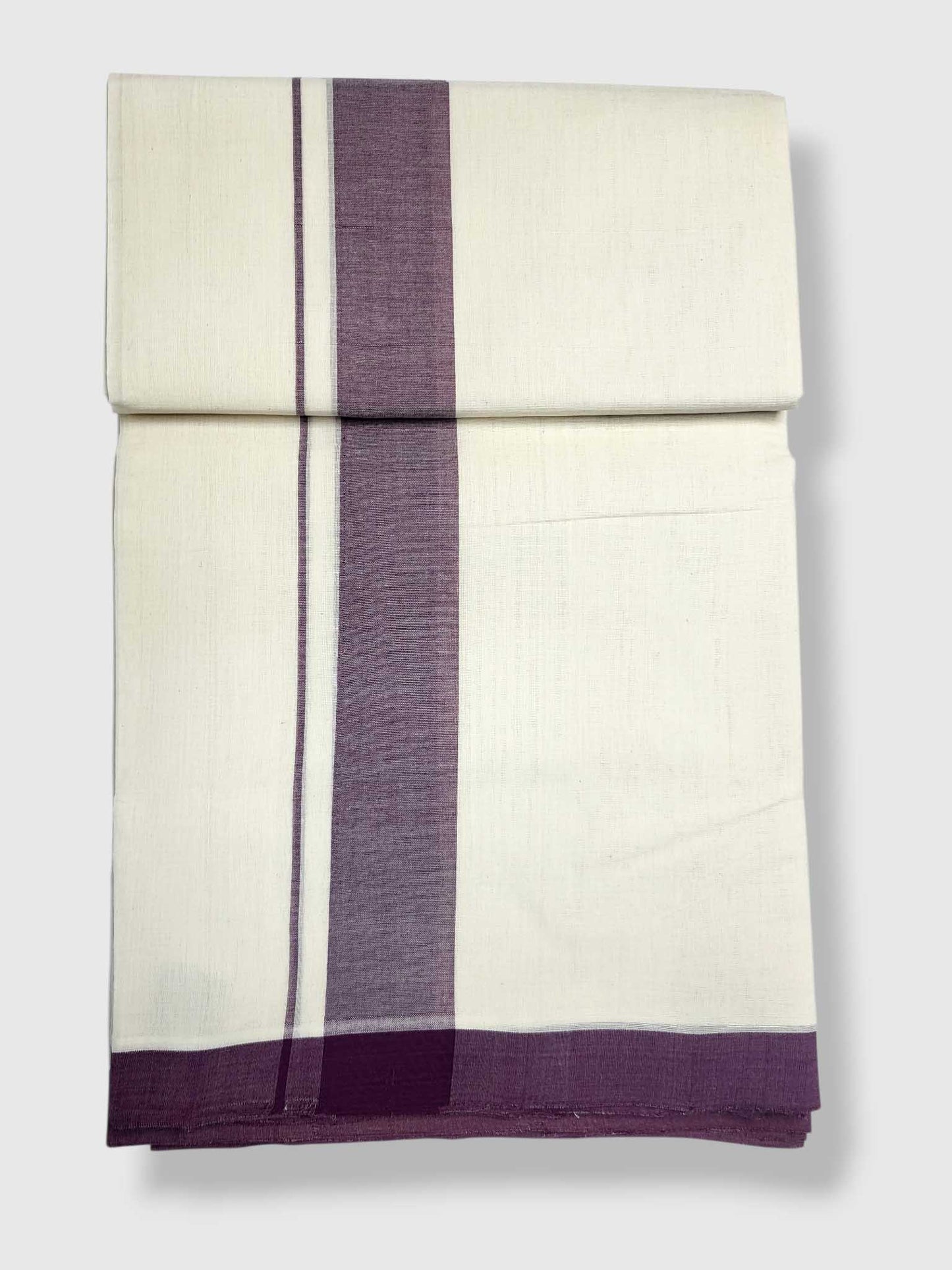 Kerala Balaramapuram Pure Cotton Handloom Mundu/Dhoti