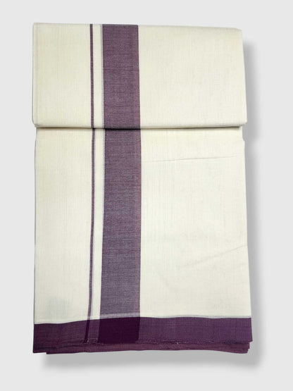 Kerala Balaramapuram Pure Cotton Handloom Mundu/Dhoti