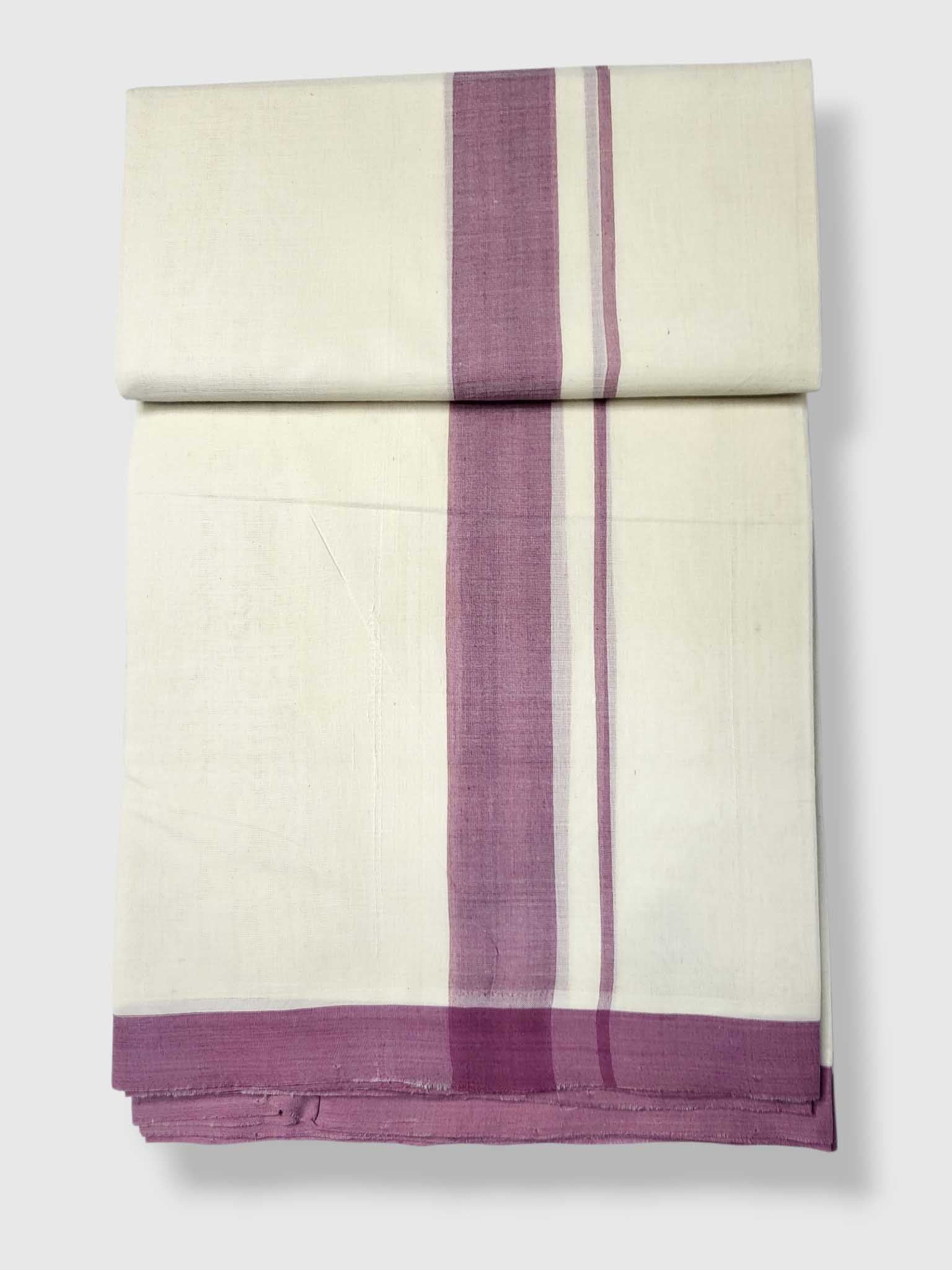 Kerala Balaramapuram Pure Cotton Handloom Mundu/Dhoti