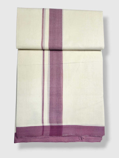 Kerala Balaramapuram Pure Cotton Handloom Mundu/Dhoti