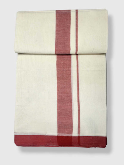 Kerala Balaramapuram Pure Cotton Handloom Mundu/Dhoti