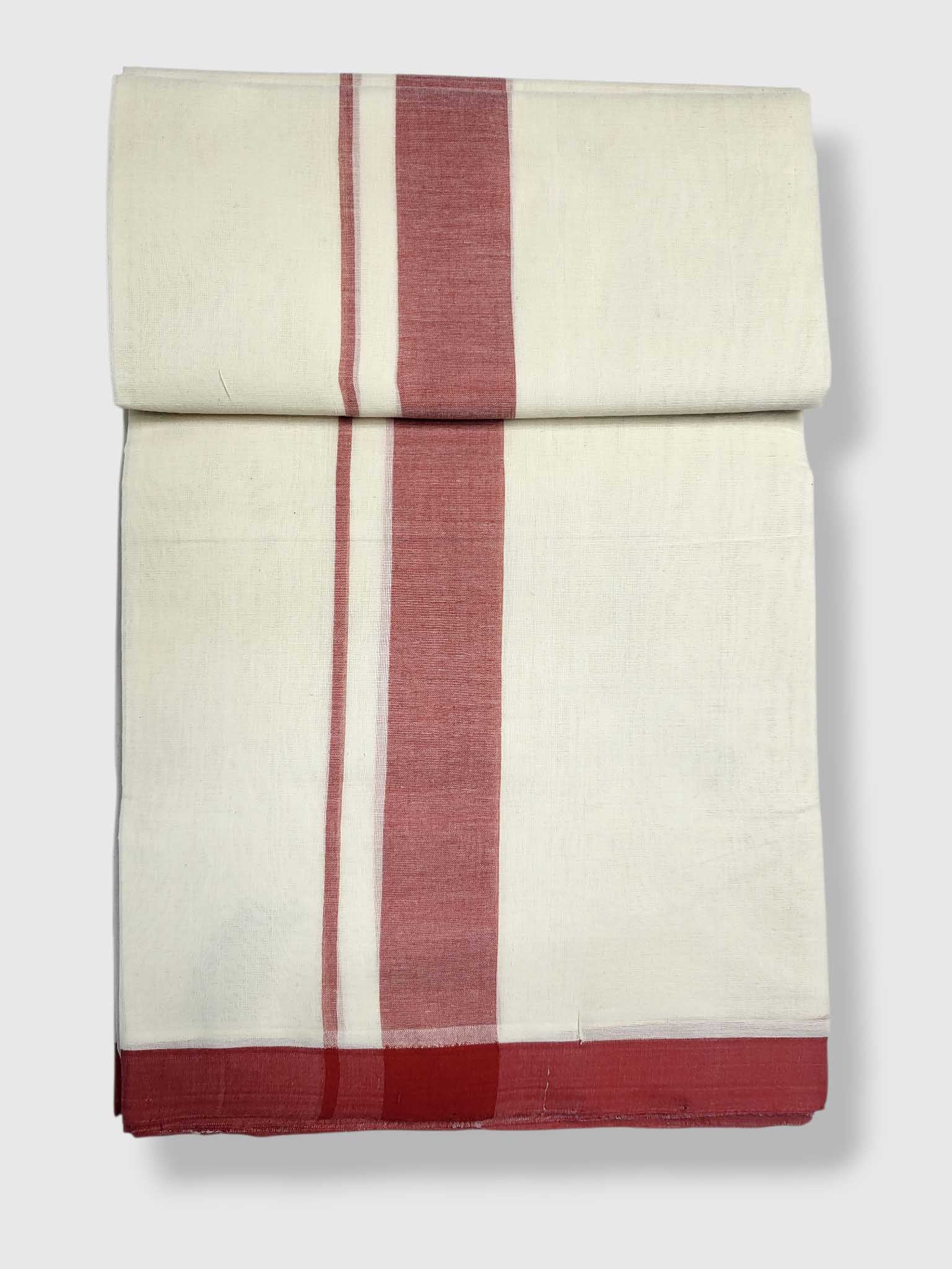 Kerala Balaramapuram Pure Cotton Handloom Mundu/Dhoti