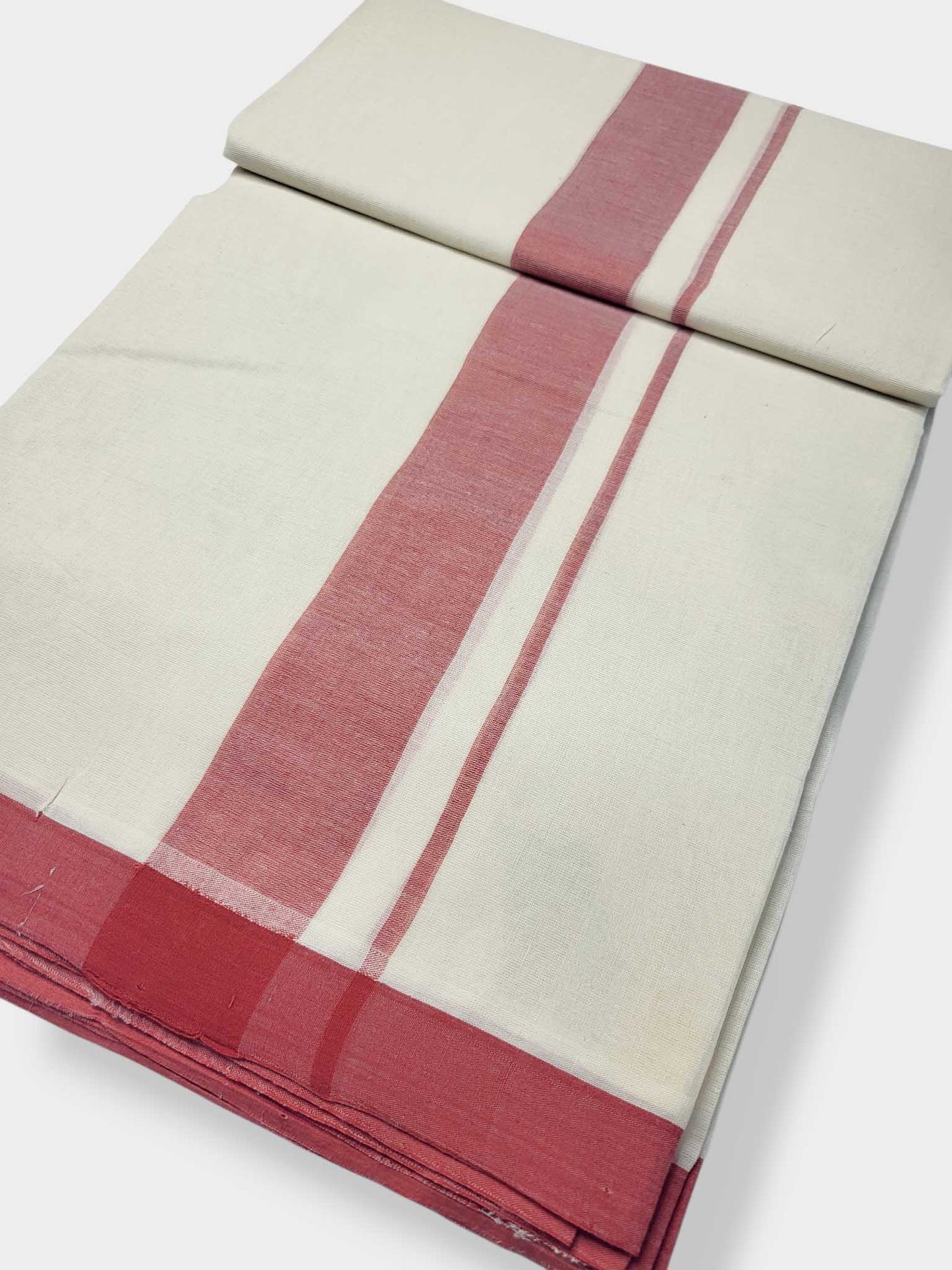 Kerala Balaramapuram Pure Cotton Handloom Mundu/Dhoti