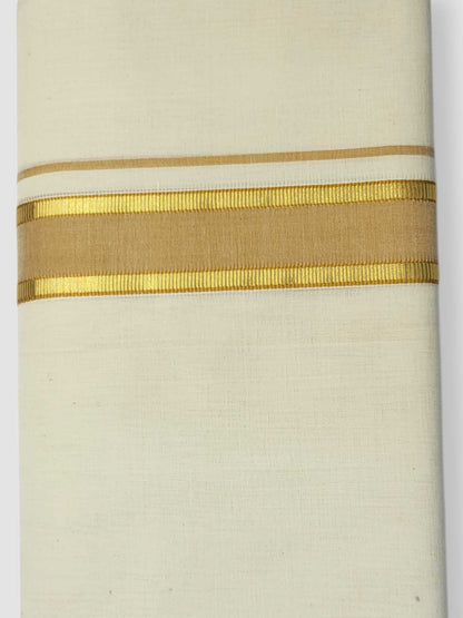 Kerala Balaramapuram Pure Cotton Handloom Mundu/Dhoti