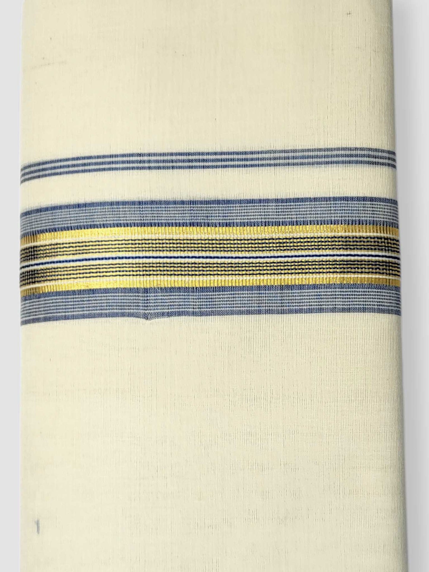 Kerala Balaramapuram Pure Cotton Handloom Mundu/Dhoti