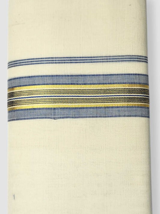 Kerala Balaramapuram Pure Cotton Handloom Mundu/Dhoti