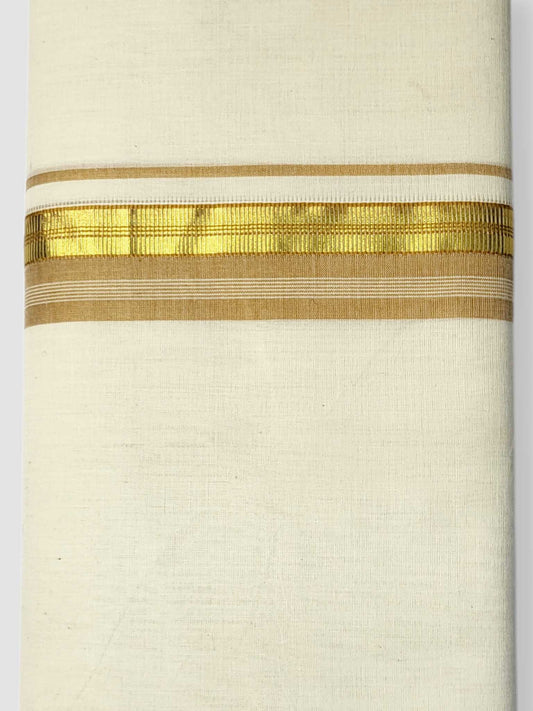 Kerala Balaramapuram Pure Cotton Handloom Mundu/Dhoti