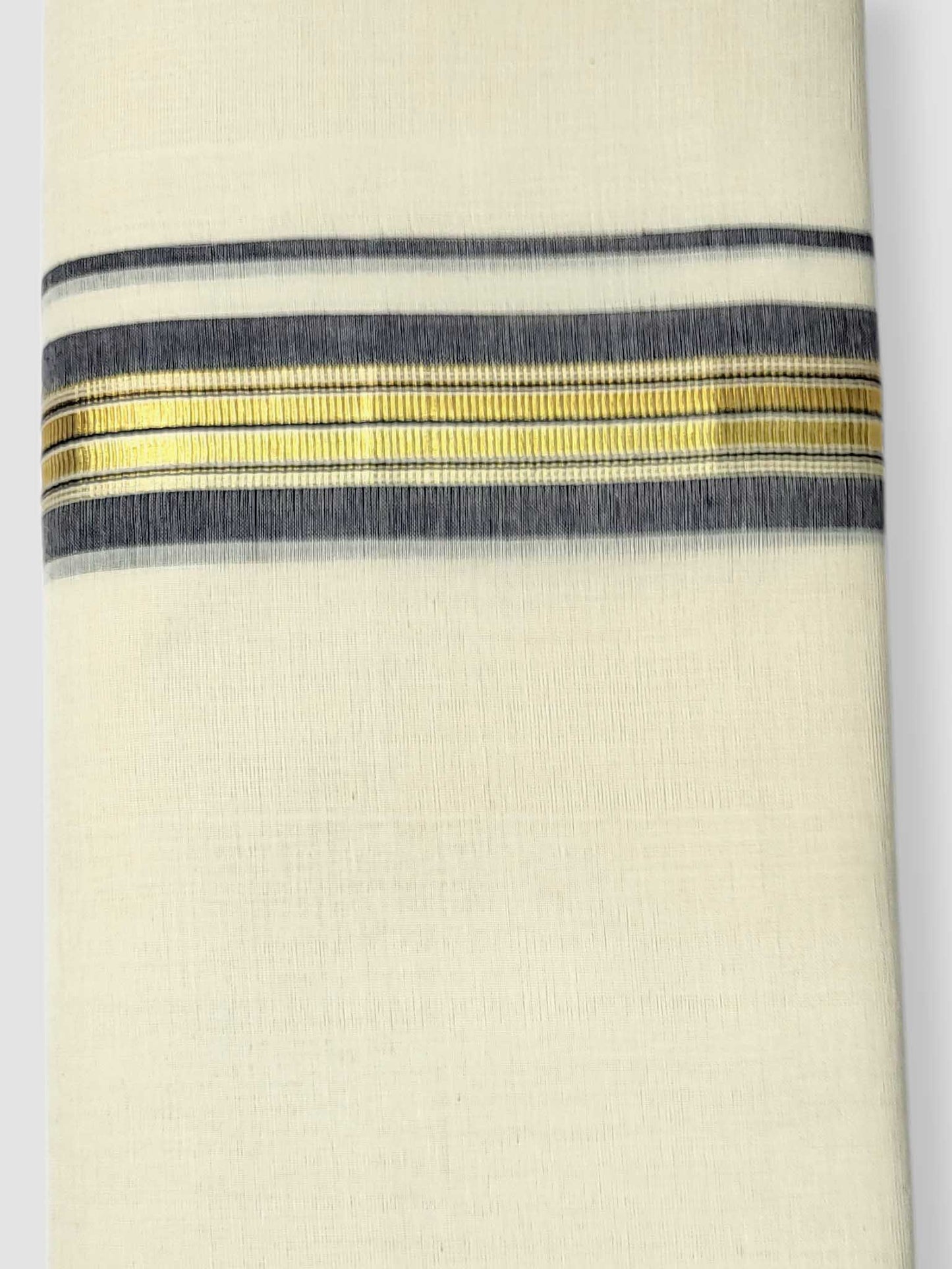 Kerala Balaramapuram Pure Cotton Handloom Mundu/Dhoti