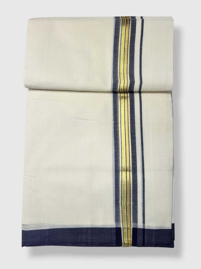Kerala Balaramapuram Pure Cotton Handloom Mundu/Dhoti