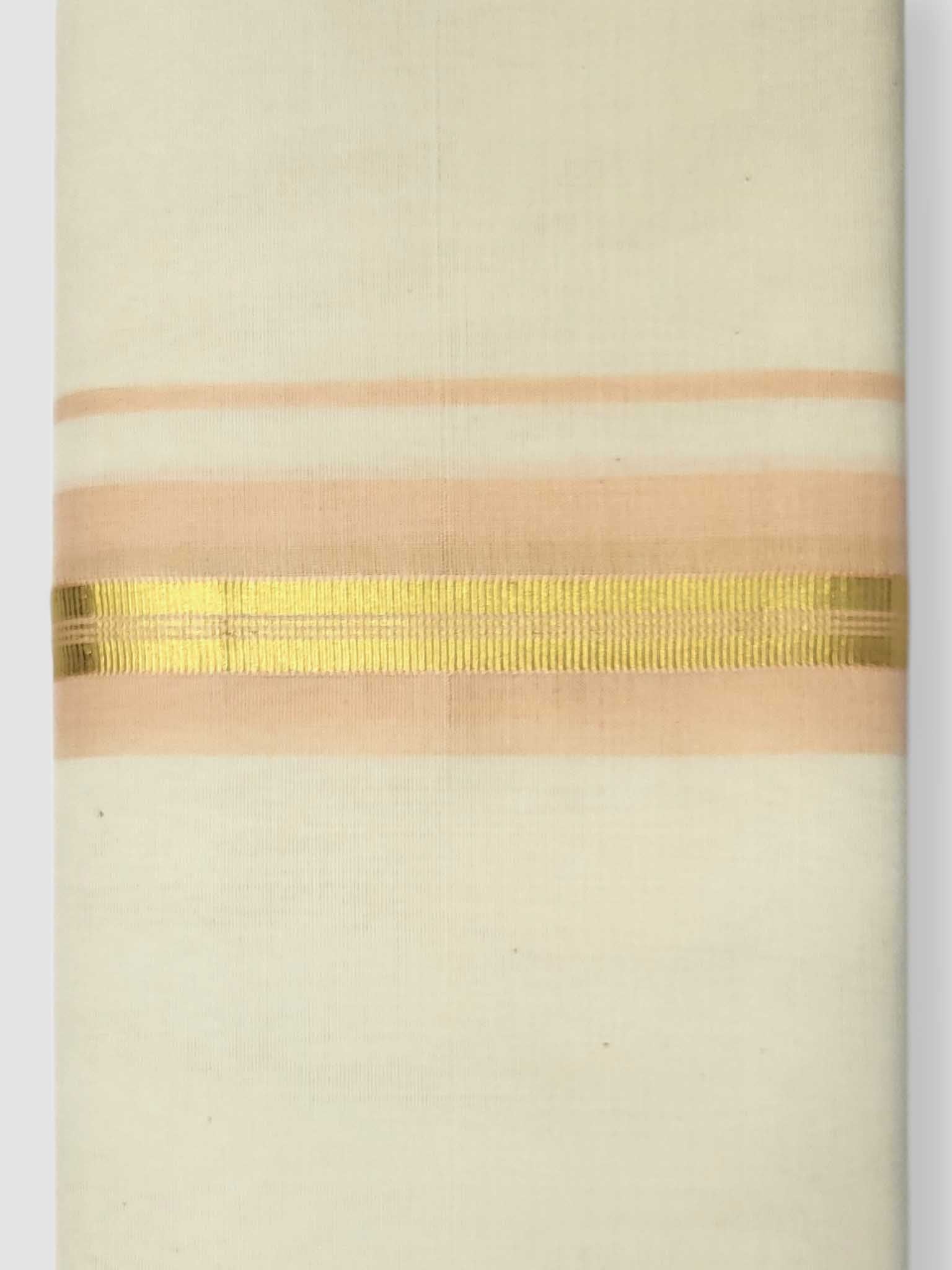Kerala Balaramapuram Pure Cotton Handloom Mundu/Dhoti